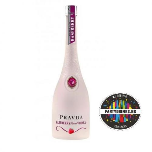 Водка Pravda Raspberry 700ml 37.5%